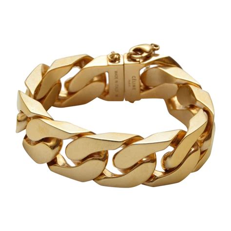 celine gold necklace|celine gold bracelet.